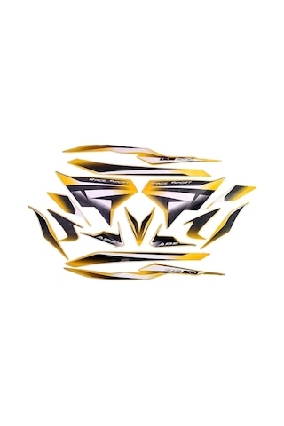 Bajaj Pulsar Rs 200 Takım Sticker Etiket Modeli