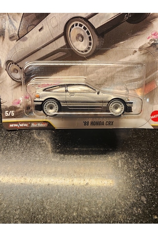 Hot Wheels Premium 1/64 '88 Honda Crx Japan Historics 5 Gri