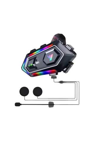 Şarjlı Motosiklet Kask Intercom Kulaklık Bluetooth 5.3 Teknolojisi 17371157