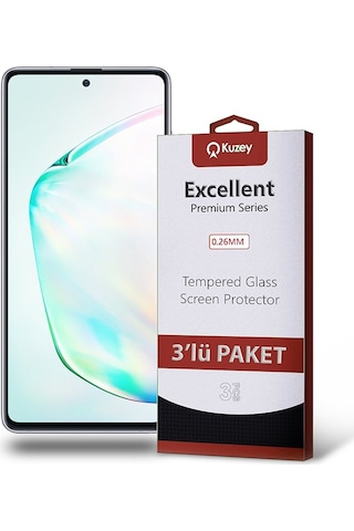 Samsung Uyumlu Galaxy Note 10 Lite Ekran Koruyucu 3 Adet (532141436) 20 Tl Fark Ile Apple iPhone Hızlı Şarj Kablosu
