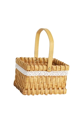 Suntek Magideal El Yapımı Saklama Sepeti Parti Dekoru Için Dikdörtgen Ahşap