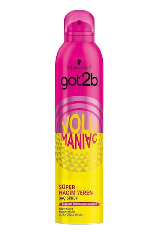 Schwarzkopf Got2b Volumaniac Süper Hacim Veren Saç Spreyi 300 ML