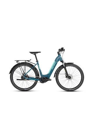 Carraro E-flow X Nexus-5 Di2 27.5 Elektrikli Şehir Bisikleti Gece Yeşili M/44cm Siyah