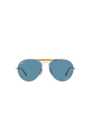 Ray-Ban 8063 9209s2 Polarize Titanyum Güneş Gözlüğü