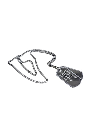 Orjinal Asker Künyesi - Lazer Kazıma - Army Dog Tag Gümüş