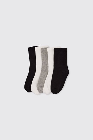 Panço Unisex Bebek 5'li Çorap Seti 2602ub11001 renkli