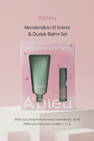 Missha Apieu Juicy-Pang Perfume Hand Cream&Lip Balm Set