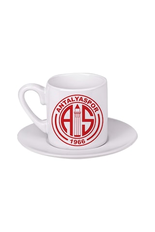 Antalyaspor Türk Kahvesi Fincanı Beyaz