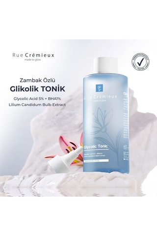 Gözenek Sıkılaştırıcı Ve Arındırıcı Zambak Özlü Tonik 200ml Glycolic Acid 5% Bha %1 - Tk