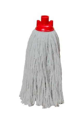 Easy Cleanıng Jumbo 3 Adet Pamuklu Islak Ipli Uzun Mop Paspas Başlığı Püskül