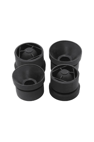 Mufunye Volkswagen Audi Uygun Motor Üst Kapak Lastik Zıttı, 4 Adet Gömme Jant Damper, Titreşim Önleyici Bant