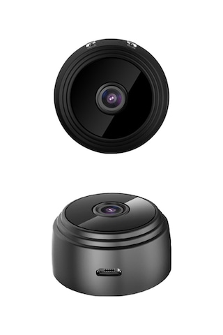 Kablosuz Güvenli Kamera 1080p Monitör Kamerası Manyetik Arka Ev Akıllı Kamera Gece Görüşlü Bebek Evcil Hayvanlar İçin Beyaz