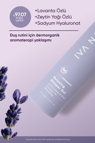 Iva Natura Lavanta Özlü Duş Jeli Organik Sertifikalı 350 ML