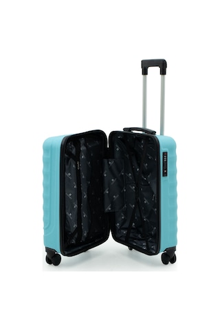 Babil Lüx Abs Küçük Boy Valiz 55 Cm Mavi