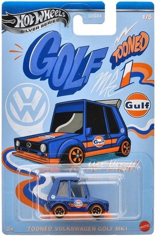 Silver Series Tooned Gulf - Tooned Golf Mk 1 Jcb62