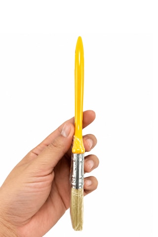 Kestirme Boya Fırçası No.3 - 7 Cm Plastik Saplı