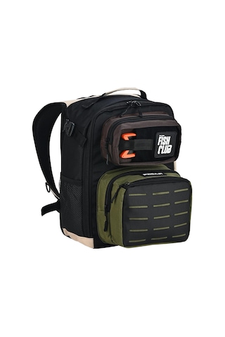 Fujin Proaji Back Pack Green Bej Balıkçı Sırt Çantası