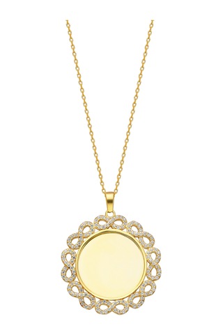 Luna Kolye 719105 Silver Gümüş