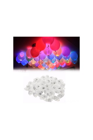 Qingmipy 30'li Paket Led Balon Işıkları - Mini Şeffaf Led Parti Aydınlatması, Düğün Ve Noel İçin Çok Renkli