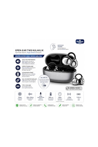 Open-ear Tws Bluetooth Kulaklık