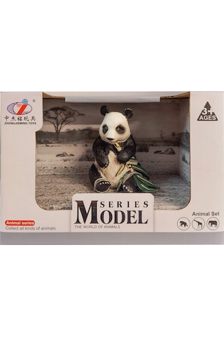 Calimera Toys Hayvan Figürleri Oyuncak Bambu Yiyen Panda Hayvan