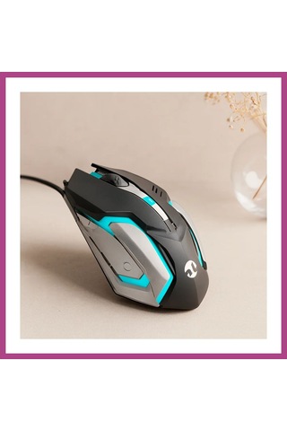 Gees Global Usb Kablolu Rgb Oyuncu Mouse 1200 Dpı 1.5m Gbzs