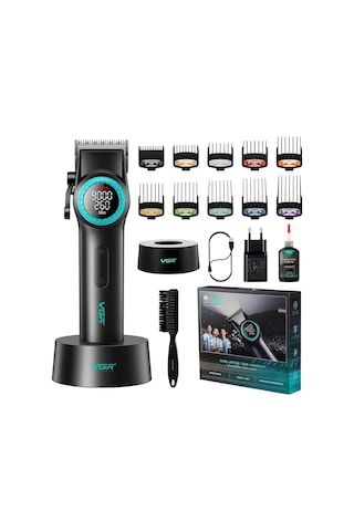 Vgr V-001 Profesyonel Salon Kalitesinde Saç Kesme Makinesi 5256