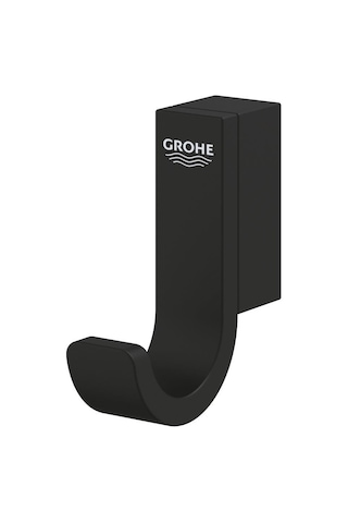 Grohe Selection Tekli Havlu Askısı Phantom Black - 41216kf0 Siyah
