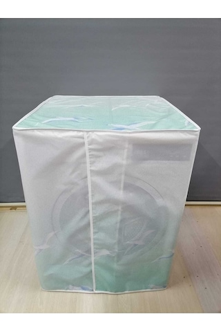 Çamaşır Makinesi Örtüsü Mavi