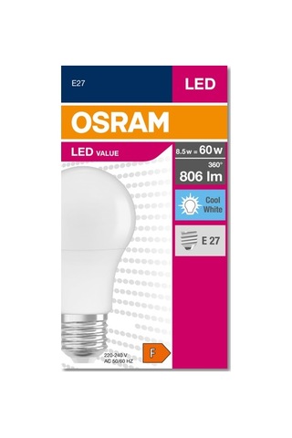 Osram Beyaz Led 8.5w 6500k 806lm E27 Duy Ampul