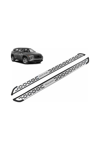 Hyundai Tucson Yan Basamak Kromlu Model 2022-2024 Arası Uyumlu