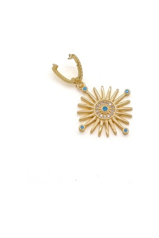 Ajda Charm Çelik Altın Kaplama Kadın Güneş Model-chr-117 Gold