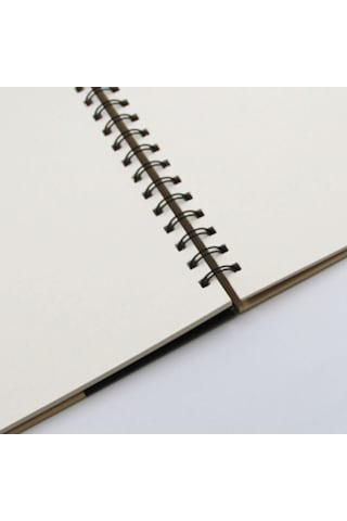 Sketchbook Spiralli Eskiz Çizim Defteri Sert Kapak 160 G 26 x 38 CM