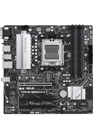 Asus Prime B650M-A II-CSM AMD B650 6400 MHz (OC) DDR5 Soket AM5 mATX Anakart