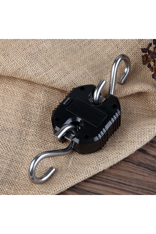 Honmex 150kg Çift Hassasiyetli Mini Ağır Duty Dijital Vinç Terazi - Çelik Kanca, Abs Gövde, Lcd Işık, Kg/lb/jin Dönüşümü Pil Dahil Değil