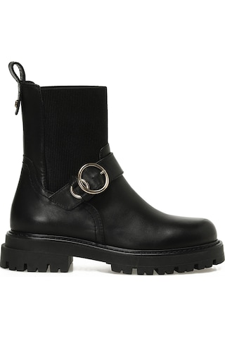 Nine West Unıma 5pr Siyah Kadın Düz Bot 000000000102034142 Siyah