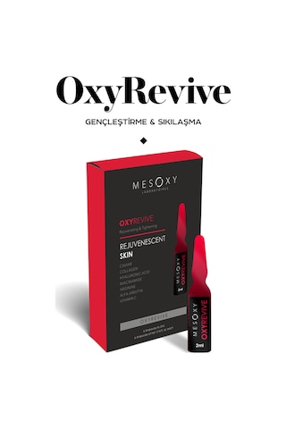 Mesoxy Laboratoires Mesoxy Oxyrevive Yoğun Gençleşme & Anti Aging Bakım Serumu 2 ML x 6 Ampul
