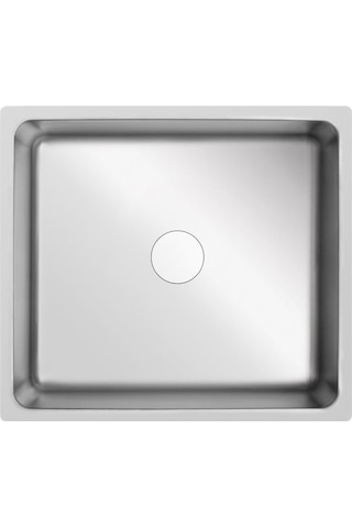 Livinox 40x45 Düz Taşmalı 0,80 Mm Paslanmaz Çelik Mutfak Eviyesi Inox