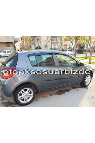 Renault Clio 3 Hb Mügen Cam Rüzgarlığı 2006-2012 Arası 4 Lü Ithal N11.28672