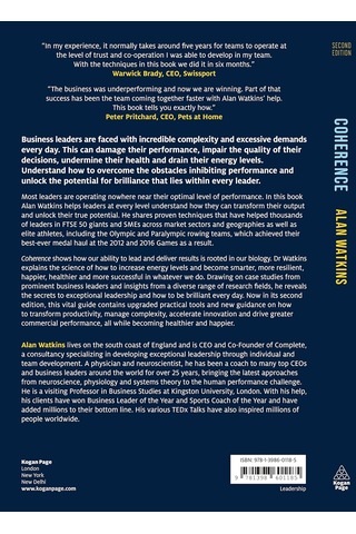 Coherence: The Science Of Exceptional Leadership And Performance