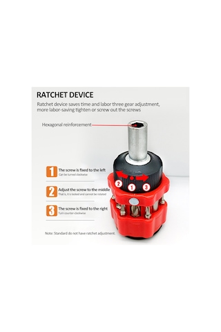 Cırcırlı 12'si 1 Arada Tornavida