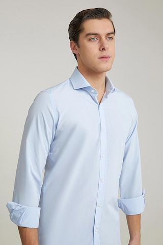 D'S Damat Ds Damat Slim Fit Mavi Düz Easy Iron Gömlek 2he02trkr139m Mavi
