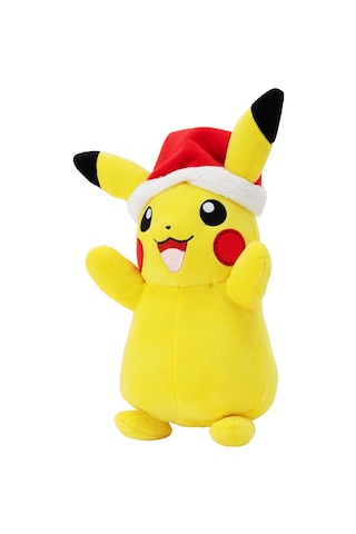 Pokemon Pelüş Figür Yılbaşı Serisi - Pikachu 20cm Pkw3376 Çok Renkli