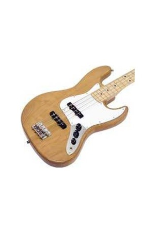 Sx Sjb/Alder/Na Bas Gitar (Natural)
