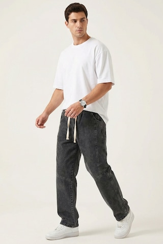 Bigdart Erkek Rahat Kesim Baggy Jean Pantolon 30074 - Antrasit