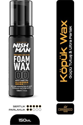 Saç Şekillendirici Köpük Wax 150 Ml