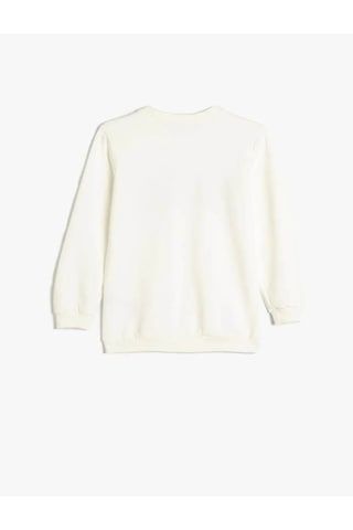Koton Erkek Çocuk Sweatshirt Ekru 5wkb10049tk 25ky59000142 Y5915