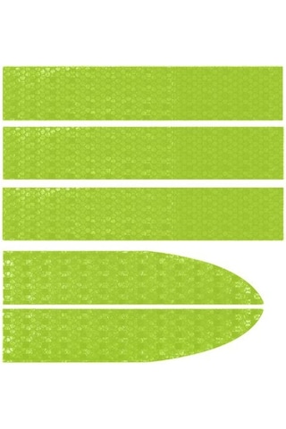 Jms Araba Aksesuarları Şık Koruyucu Su Geçirmez Araba Vücut Yansıtıcı Etiket Bant Fosforlu 5 Adet