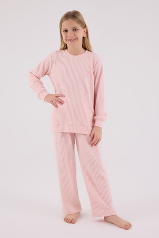 U.S. Polo Assn. U.s. Polo Assn Kız Çocuk Pembe Eşofman Takımı Us2328-c-v2 Pembe