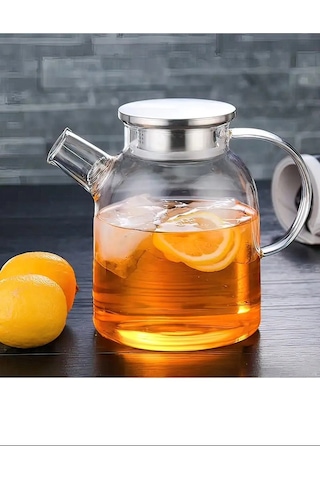 Hubrendy Tedarik Çelik Kapaklı Borosilikat Cam Demlik 1500ml Royaleks-cm-2003 Diğer